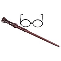 Disguise Harry Potter set hůlka a brýle - Poškozený obal