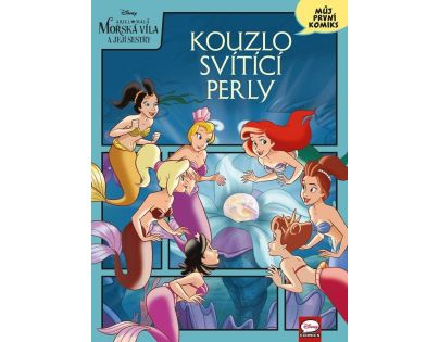 Egmont Disney Ariel Kouzlo svítící perly