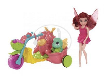 ADC Blackfire Disney Fairy 11 cm panenka a hrací set velký - Rosetta's Beach Buggy
