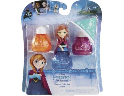 Disney Frozen Little Kingdom Make up pro princezny - Anna a třpytky na tělo
