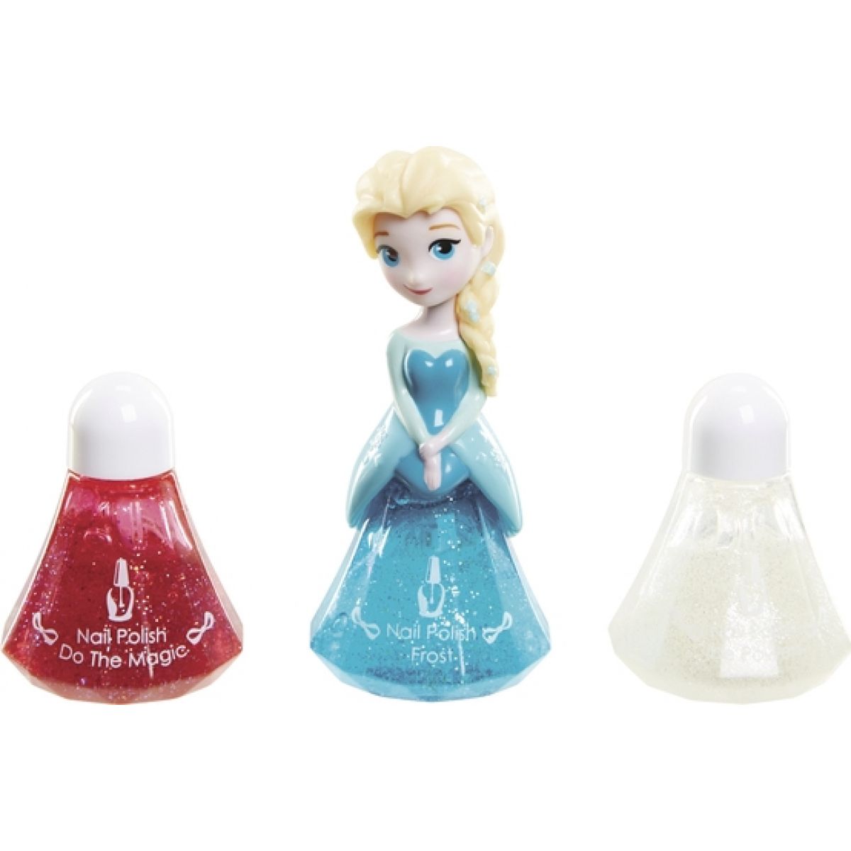Disney Frozen Little Kingdom Make up pro princezny - Elsa modrá a laky na nehty