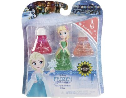 Disney Frozen Little Kingdom Make up pro princezny - Elsa zelená a laky na nehty