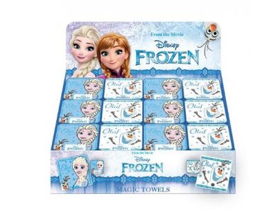 Disney Frozen magický ručníček 25 x 25 cm Olaf