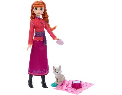 Disney Frozen panenka - Anna s polární liškou