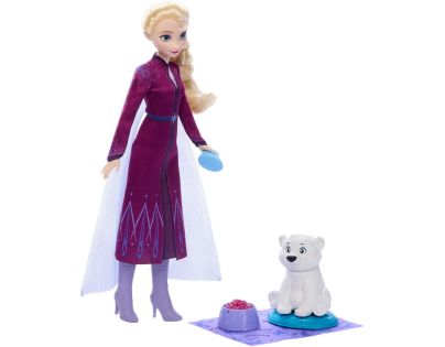 Disney Frozen panenka - Elsa s ledním medvědem