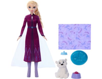 Disney Frozen panenka - Elsa s ledním medvědem
