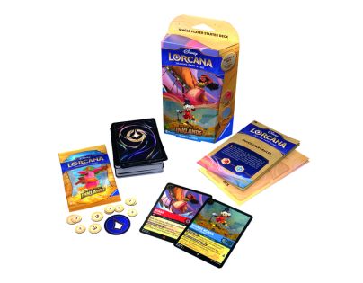 Disney Lorcana TCG: Into the Inklands - Starter Deck Ruby & Sapphir
