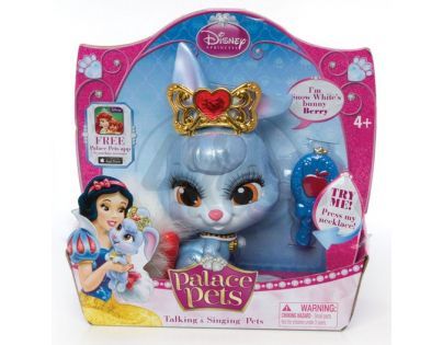 Disney Palace Pets Mluvící a zpívající mazlíček - Berry