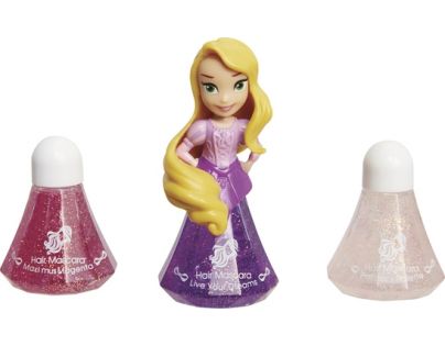 Disney Princess Little Kingdom Make up pro princezny 1 - Locika a řasenky na vlasy
