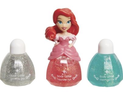 Disney Princess Little Kingdom Make up pro princezny 2 - Ariel a třpytky na tělo