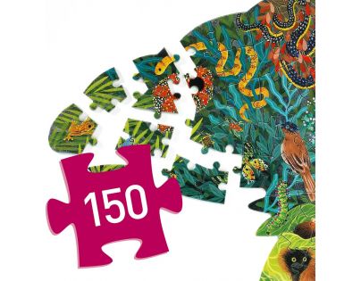 Djeco Puzzle Chameleon 150 dílků