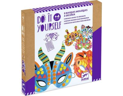 Djeco Diy Masky Zvířata Z Džungle