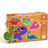 Djeco Duo Puzzle Dinosauři 2