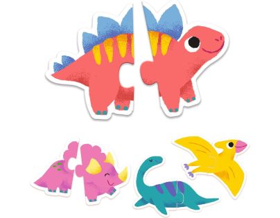 Djeco Duo Puzzle Dinosauři