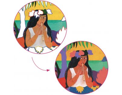 Djeco Inspired by Paul Gauguin Polynésie