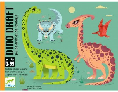 Djeco Karetní hra Dino draft