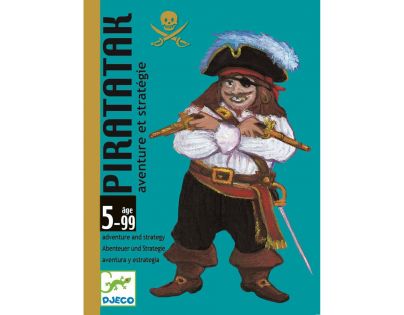 Djeco Karetní hra Útok pirátů