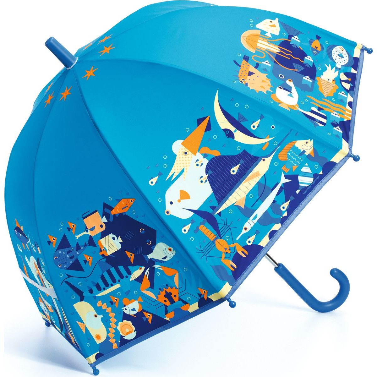Djeco Krásný designový deštník Mořský svět