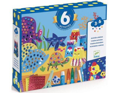 Djeco Luxusní kreativní sada Pod vodou