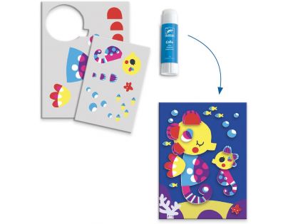 Djeco Luxusní kreativní sada Pod vodou