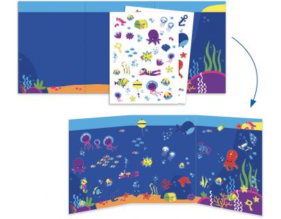 Djeco Luxusní kreativní sada Pod vodou