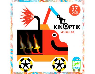 Djeco Puzzle kinoptik Auto 37 dílků