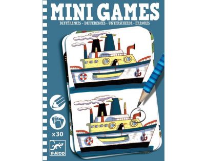 Djeco Mini games Hledej rozdíly s Rémi