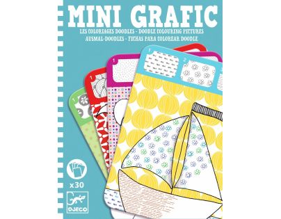 Djeco Mini Grafic Obrázky k dokreslení