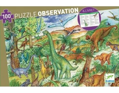 Djeco Obrázkové puzzle Dinosauři