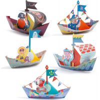 Djeco Origami Plovoucí lodě 4
