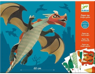Djeco Origami skládačka Velký drak