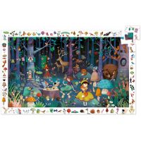 Djeco Puzzle Pohádkový les 100 dílků