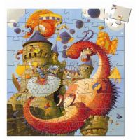 Djeco Puzzle Dračí bitva 54 dílků 2