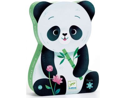 Djeco Puzzle Panda 24 dílků