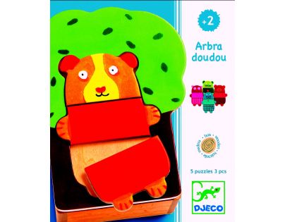 Djeco Puzzle skládání zvířátek