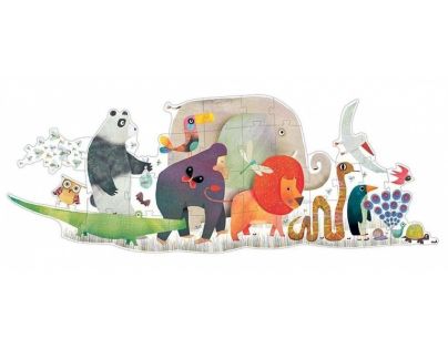 Djeco Puzzle velké Promenáda 36 dílků