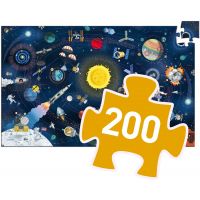 Djeco Puzzle Vesmír s popisem 200 dílků 4