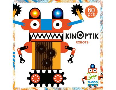 Djeco Puzzle kinoptik Roboti 60 dílků