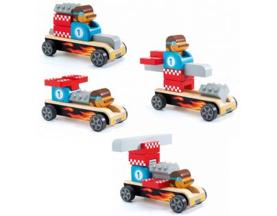Djeco Skládací závodnické auto
