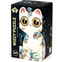 Djeco Puzzle svítící Kočka 50 dílků 3
