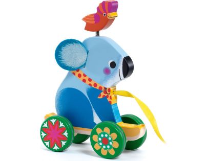 Djeco Tahací hračka Modrá koala