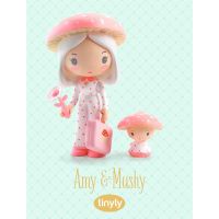 Djeco Tinyly Figurka Amy & Mushy 3