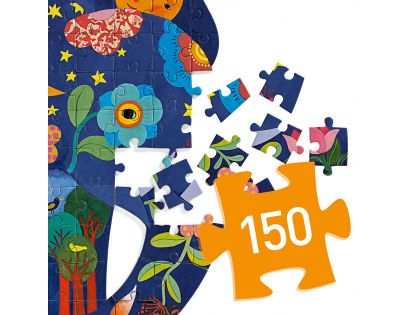 Djeco Puzzle velké Pohádkový slon 150 dílků