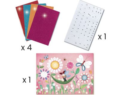 Djeco Velký kreativní box Fairy