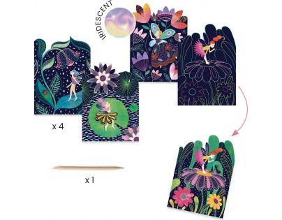 Djeco Velký kreativní box Fairy