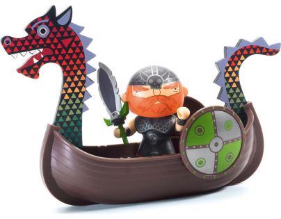 Djeco Vikingská loď s Rudovousem