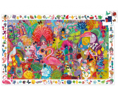 Djeco Puzzle vyhledávací Karneval v Riu 200 dílků