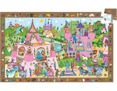 Djeco Vyhledávací puzzle Princezna 54 dílků