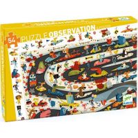 Djeco Puzzle vyhledávací Rallye 54 dílků 2
