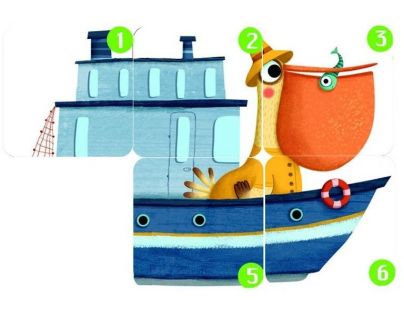 Djeco Zábavná karetní hra BataPuzzle